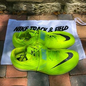 Nike high jump spikes
